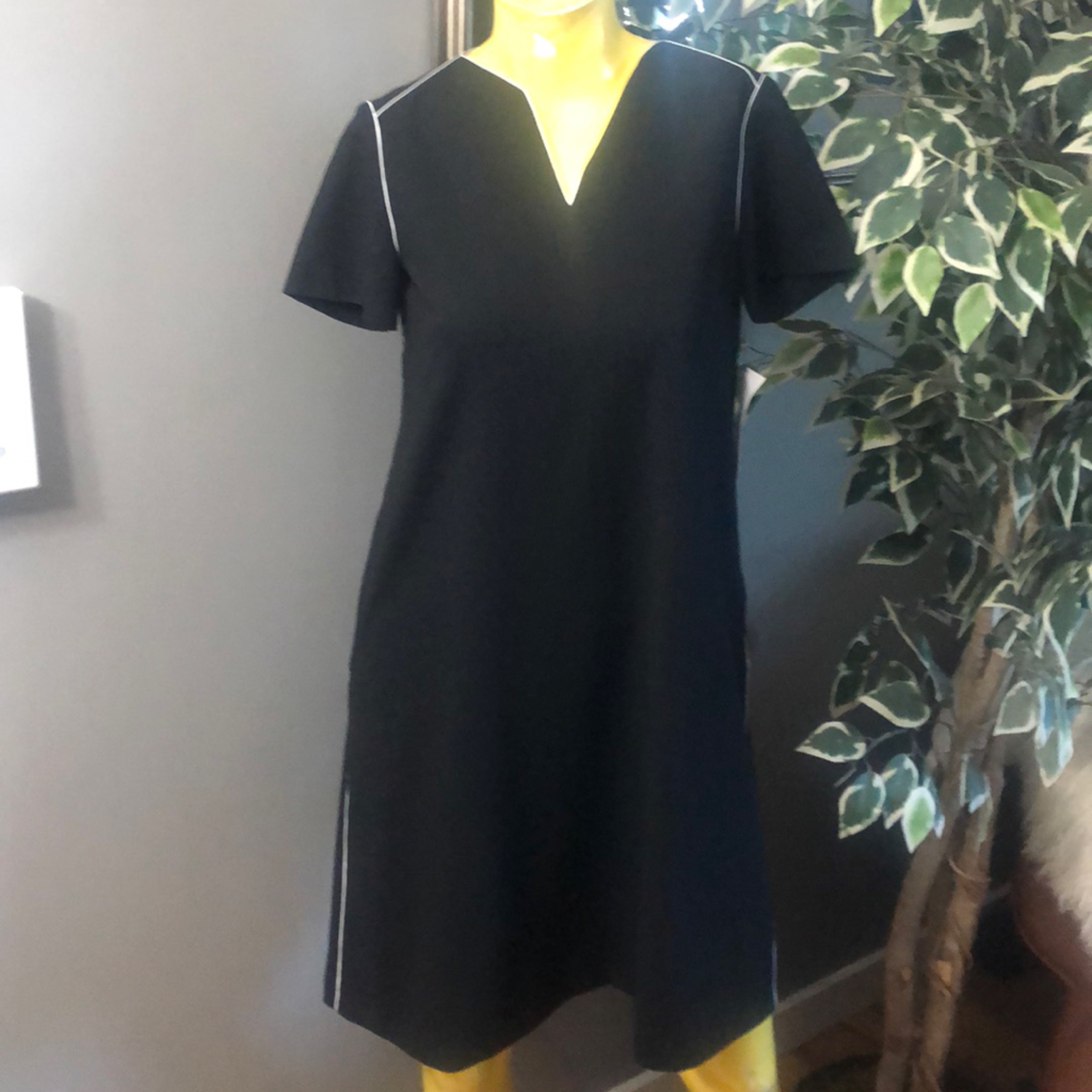 Lafayette 148 Black Sheath Dress